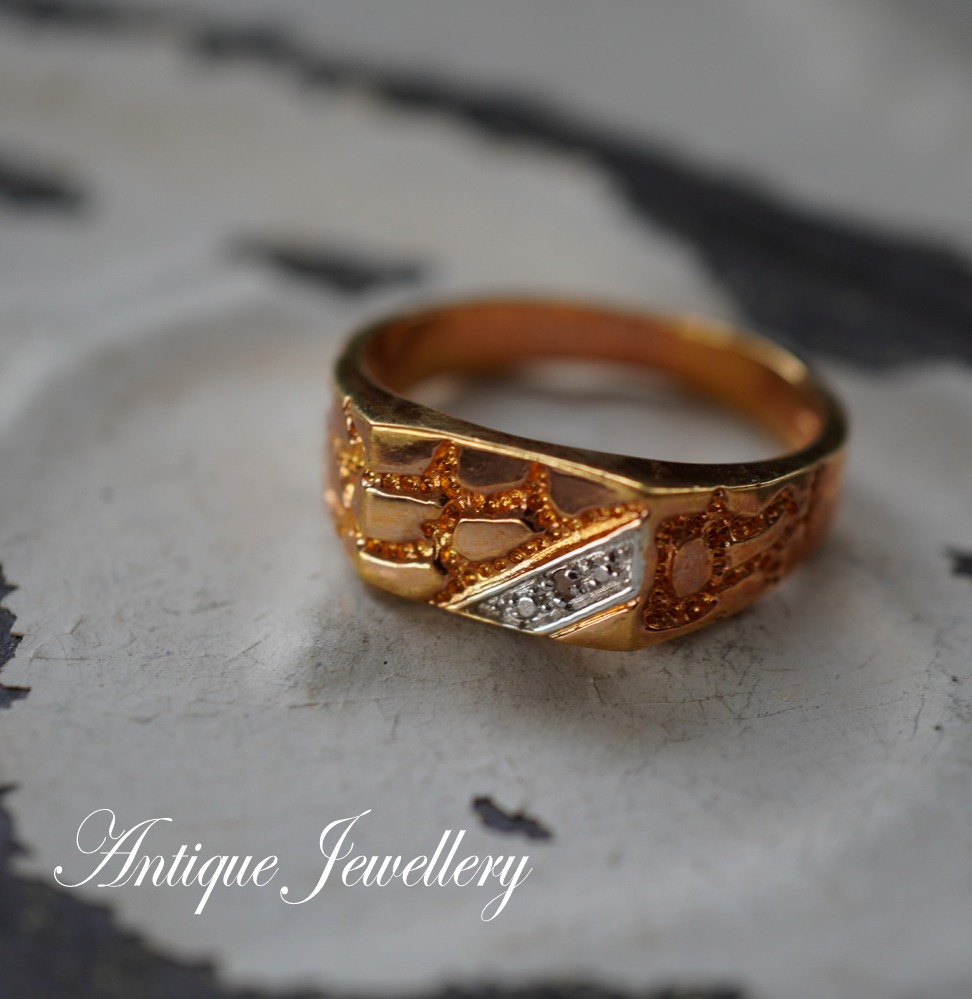 画像1: U.S.A. antique Avon RING アメリカアンティーク エイボン コスチュームジュエリー ヴィンテージ リング 指輪 1960－80's 