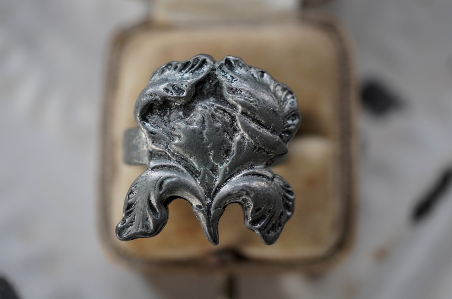 画像2: U.S.A. antique RING アメリカアンティーク コスチュームジュエリー ヴィンテージ リング 指輪 1960－80's 