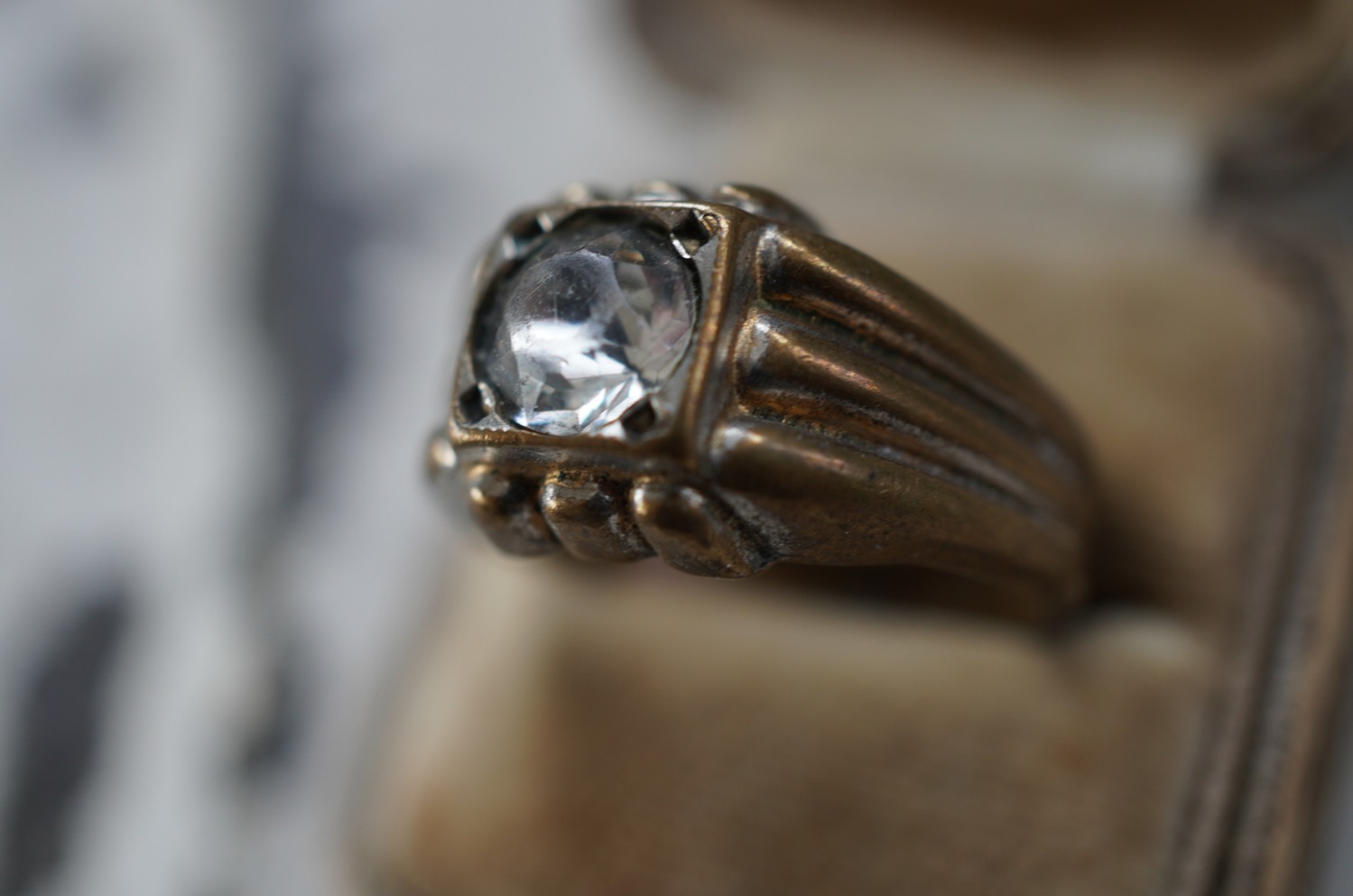 画像2: U.S.A. antique RING アメリカアンティーク コスチュームジュエリー ヴィンテージ リング 指輪 1960－80's 