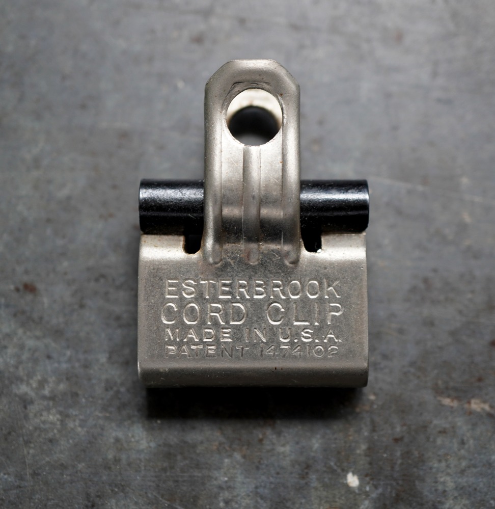 画像1: U.S.A.antique ESTERBROOK CORD CLIP アメリカアンティーク エスタ―ブルック カードクリップ ペーパークリップ オフィス事務 ヴィンテージ 1960-90's