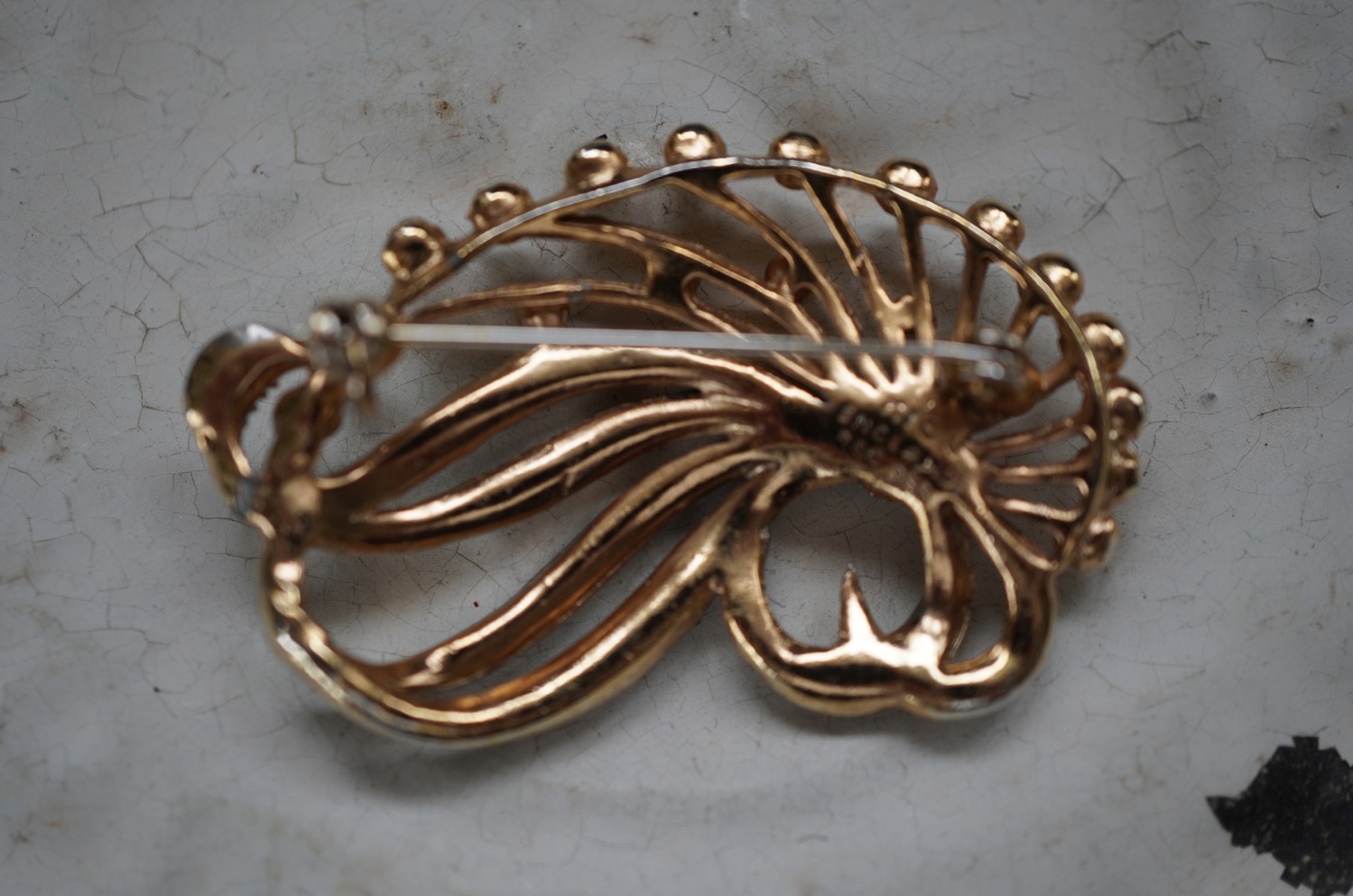 画像4: ENGLAND antique KIGU Brooch イギリスアンティーク キグ ブローチ コスチュームジュエリー ヴィンテージ ブローチ 1950-80's 