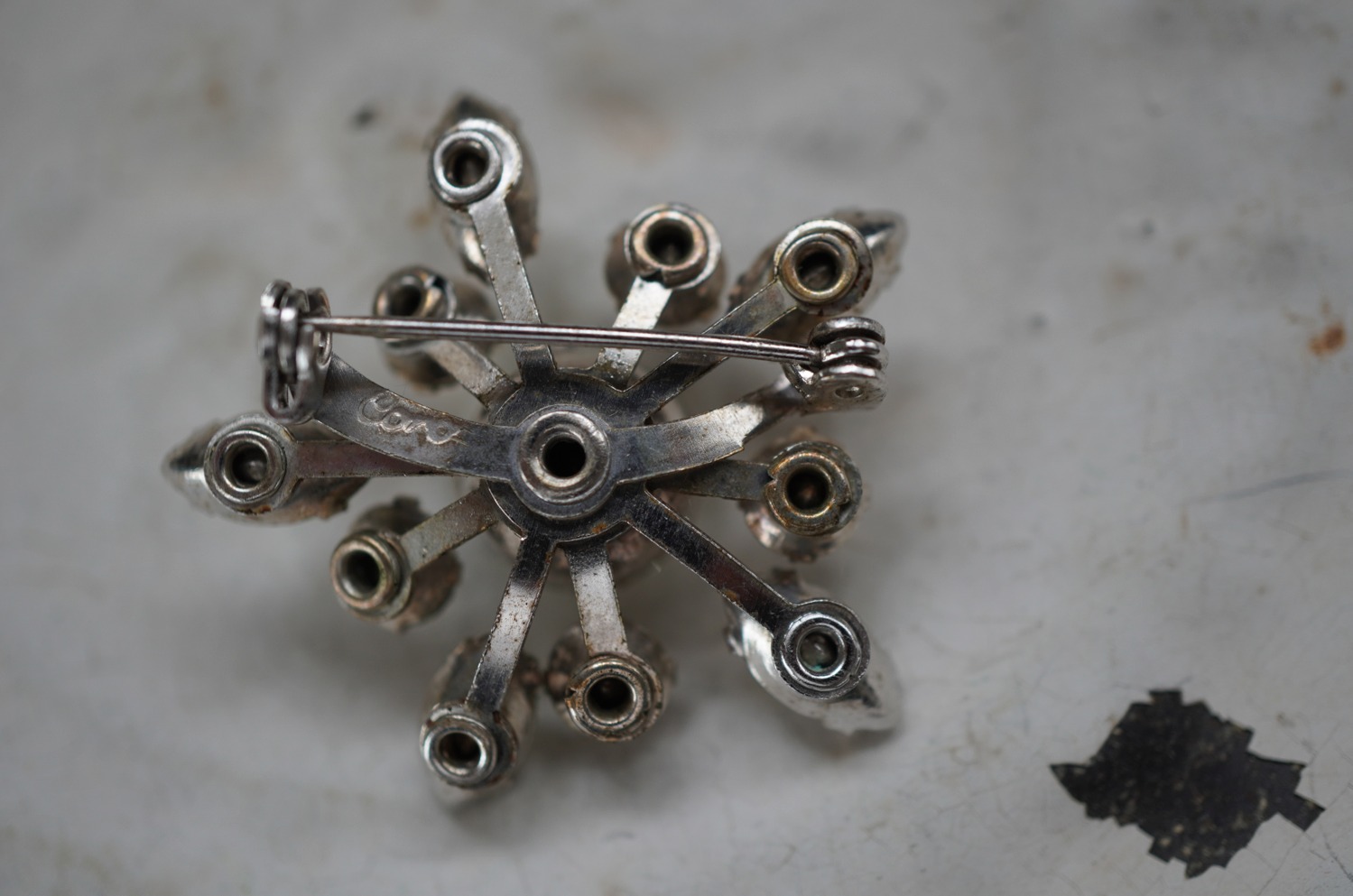 画像4: U.S.A .antique Coro Brooch アメリカアンティーク コロ ブローチ コスチュームジュエリー ヴィンテージ ブローチ 1950-80's 