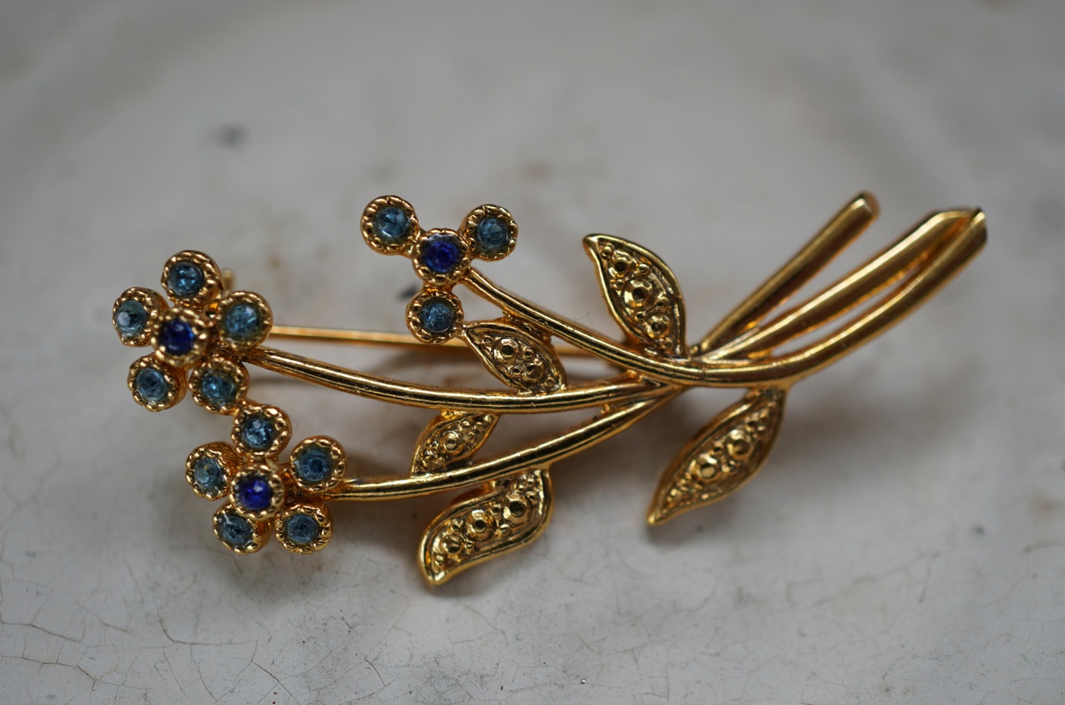 画像2: FRANCE antique MOVITEX Brooch フランスアンティーク モビテックス ブローチ コスチュームジュエリー ヴィンテージ ブローチ 1950-80's 