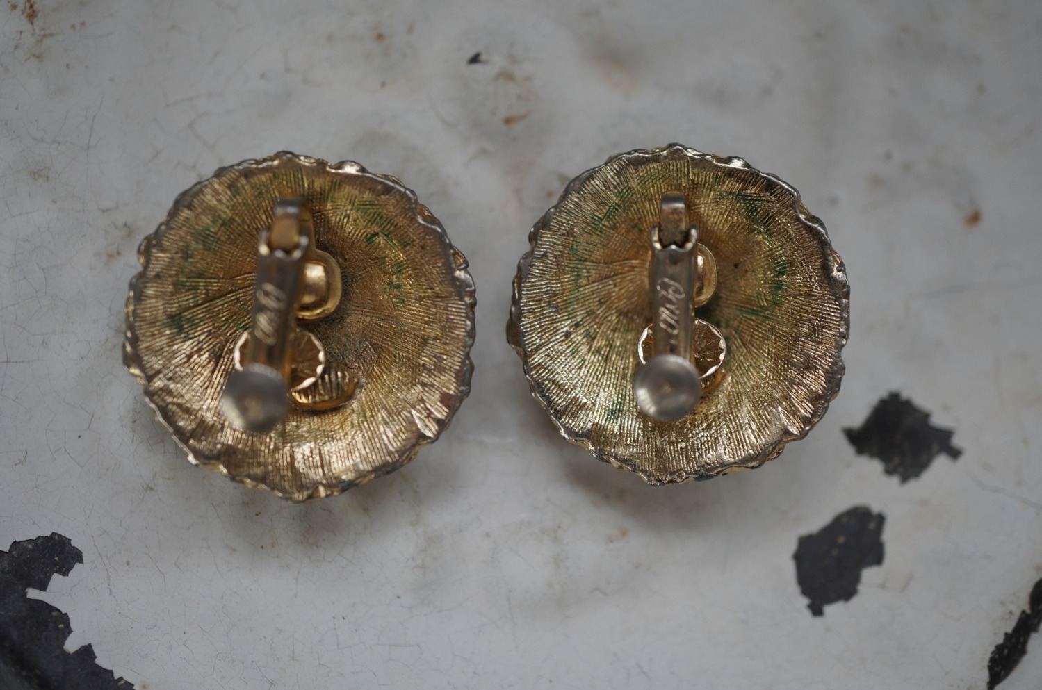 画像3: U.S.A. antique CORO Earrings  アメリカアンティーク コスチュームジュエリー ヴィンテージ イヤリング 1960－80's 