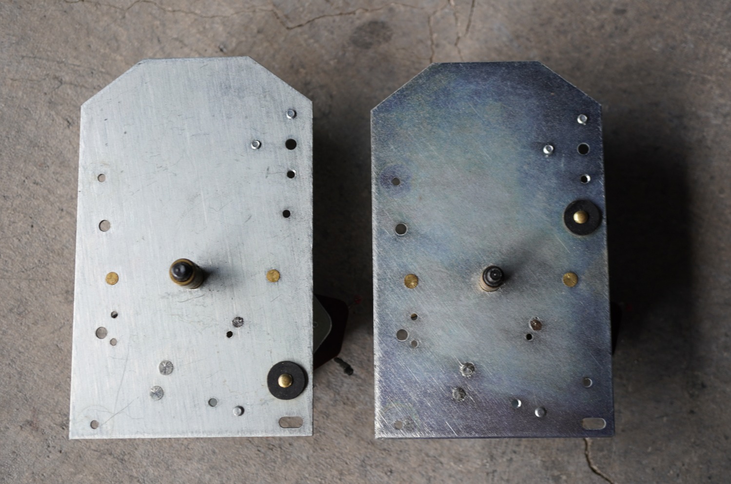 画像5: U.S.A. antique wall clock  MOVEMENT PARTS 2pcs アメリカアンティーク 掛け時計 ムーブメント 機械部品 2個セット ジャンク ヴィンテージ 1940-70's